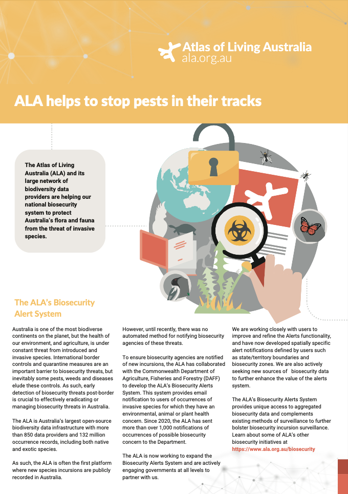 Biosecurity flyer